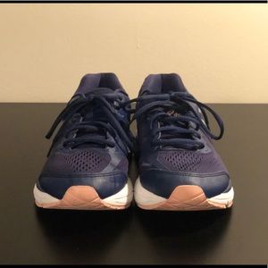 Asics Gel Foundation 13 Indigo Blue Running Shoes, Size 9, (Used) Good Condition